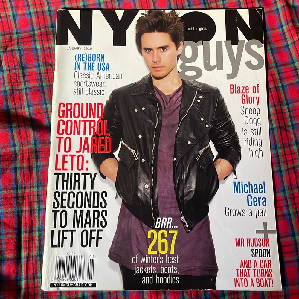 NYLON GUYS Magazine 2010 Jared Leto